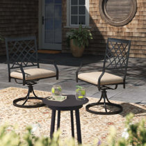 Wayfair patio deals swivel chairs